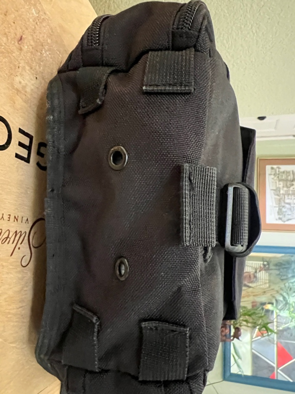 5.11 Tactical Black Crossbody Messenger Sling Pack - Picture 2 of 5
